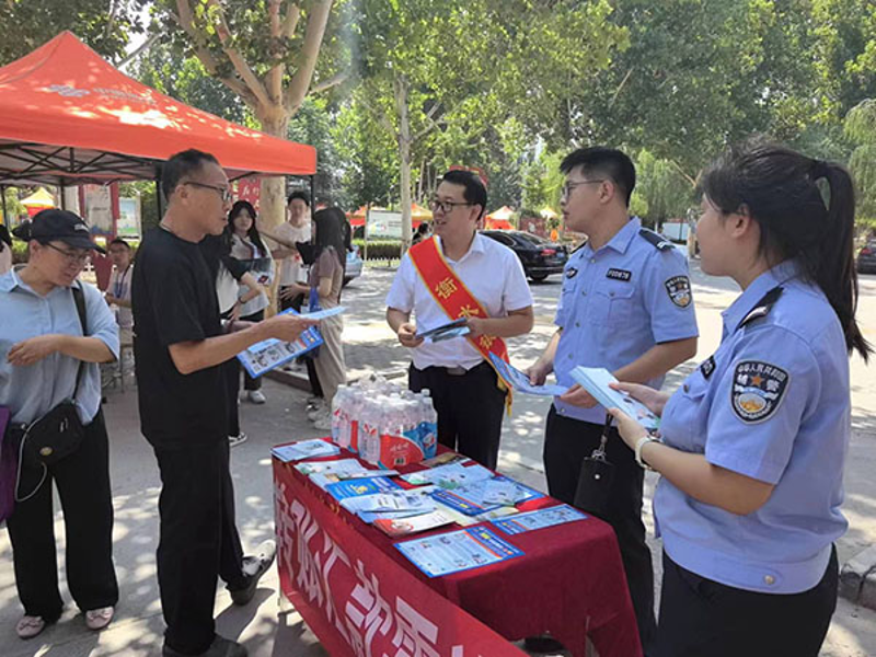 反詐宣傳進校園1